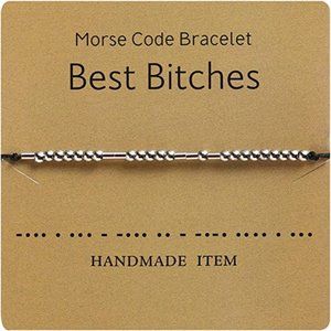 Best Bitches Morse Code Bracelets